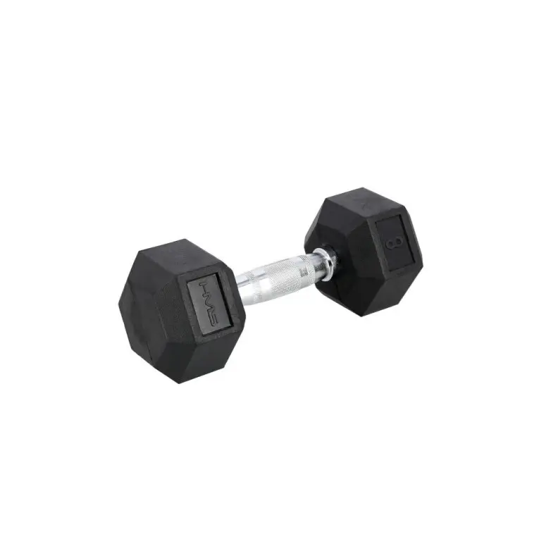 Paire d'haltères de musculation hexagonaux 8 kg à 40 kg