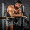 Barre de musculation olympique en or - vue 9