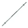 Barre de musculation standard 120 cm x 30 mm avec écrous de serrage