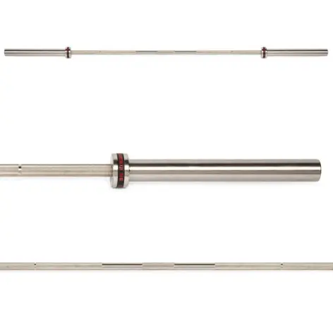 Barre droite de musculation olympique - vue 6