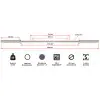 Barre droite de musculation 220 cm - vue 8