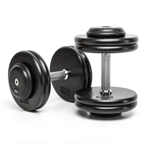 Kit d'haltères de musculation 4 kg à 80 kg - vue 3