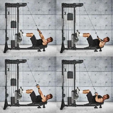 Station à poulie haute et basse ATX - Trinity Tower - vue 4