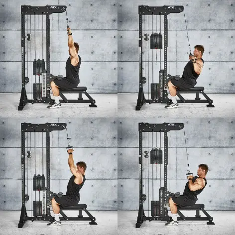 Station à poulie haute et basse ATX - Trinity Tower - vue 5