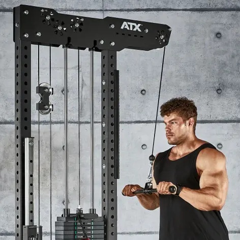 Barre droite de triceps et biceps 51 cm - vue 3