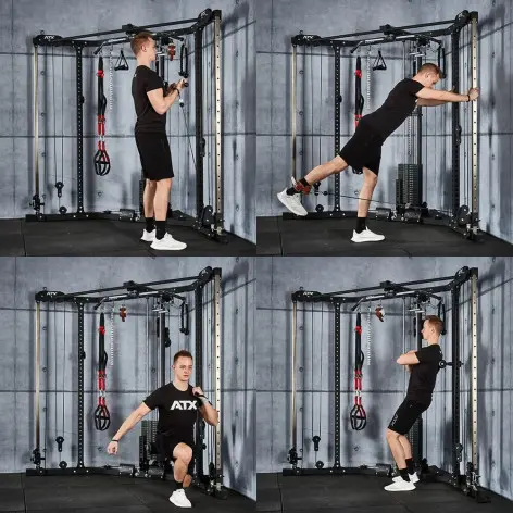 Station ATX vis à vis corner avec colonne de poids - vue 17