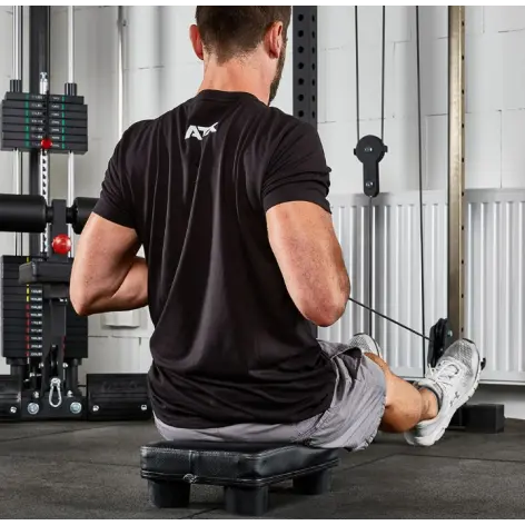 Siège rembourré pour exercices de rowing assis - vue 7