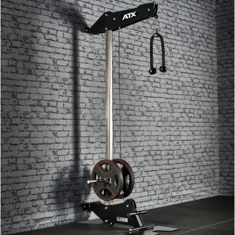 Station à poulie haute et basse murale à charges libres 130 kg - vue 6