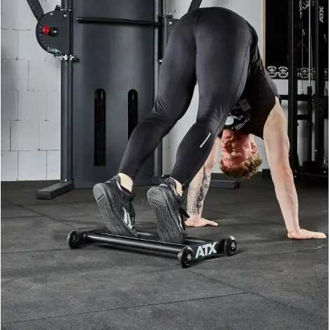 ATX Glute ham roller en métal avec roulettes - vue 5