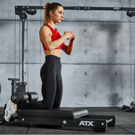 Glute Ham Trainer au sol ATX ultra compact - vue 2