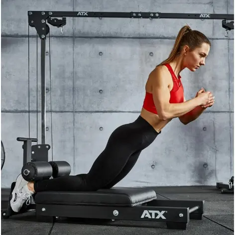 Glute Ham Trainer au sol ATX ultra compact - vue 3