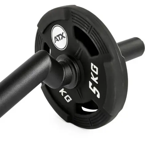 Fat bar en acier robuste de 115 cm avec gros diamètre 5 cm - vue 3