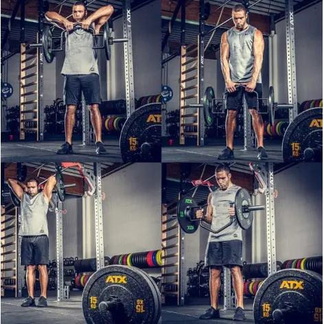 Barre de musculation incurvée prise marteau charge 150 kg - vue 9