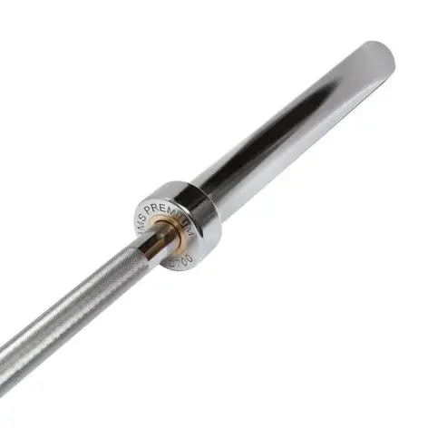 Barre olympique musculation et haltérophilie 220 cm capacité de charge 700 kg - vue 3