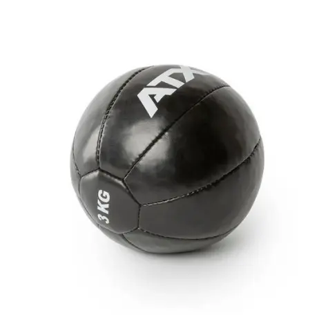Medecine ball classique en cuir synthétique 3 à 10 kg - vue 4