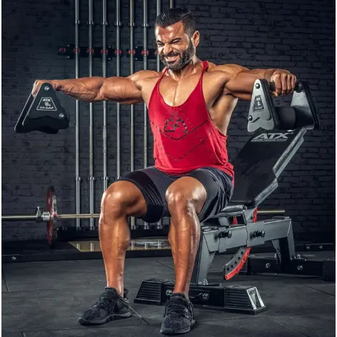 Delta dumbbell professionnel pour séance de musculation en Homegym. - vue 5