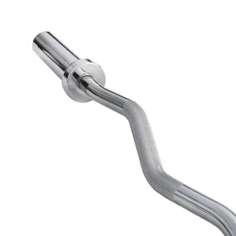 Barre olympique EZ professionnelle 120 cm capacité de charge 160 kg - vue 2