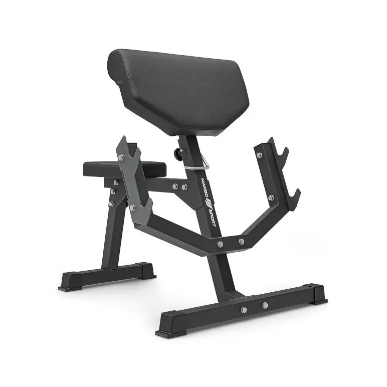 Banc Scott de musculation pour entraînement des bras