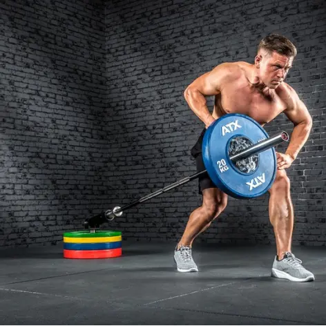 T-Bar Row simple ATX poignée de tirage pour rowing avec barre olympique - vue 7