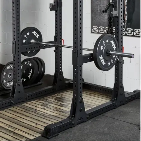 Paire de supports de sécurité repose-barres d'urgence 95 cm pour Power rack série 800 - vue 5