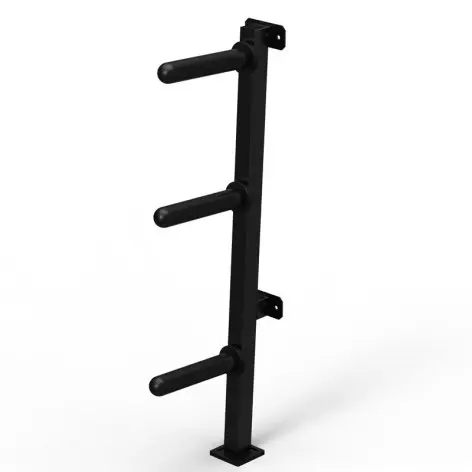 Support pour disques de poids olympiques à fixation murale - vue 2