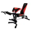 Banc de musculation réglable pupitre à biceps et leg extension pour home gym