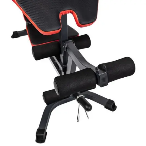 Banc de musculation réglable pupitre à biceps et leg extension pour home gym - vue 6