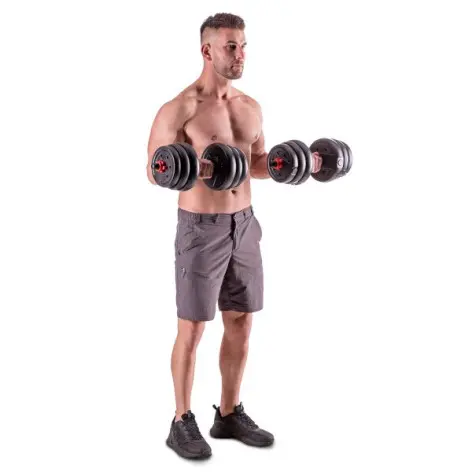 Ensemble d'haltérophilie 6 en 1 30 kg - vue 6