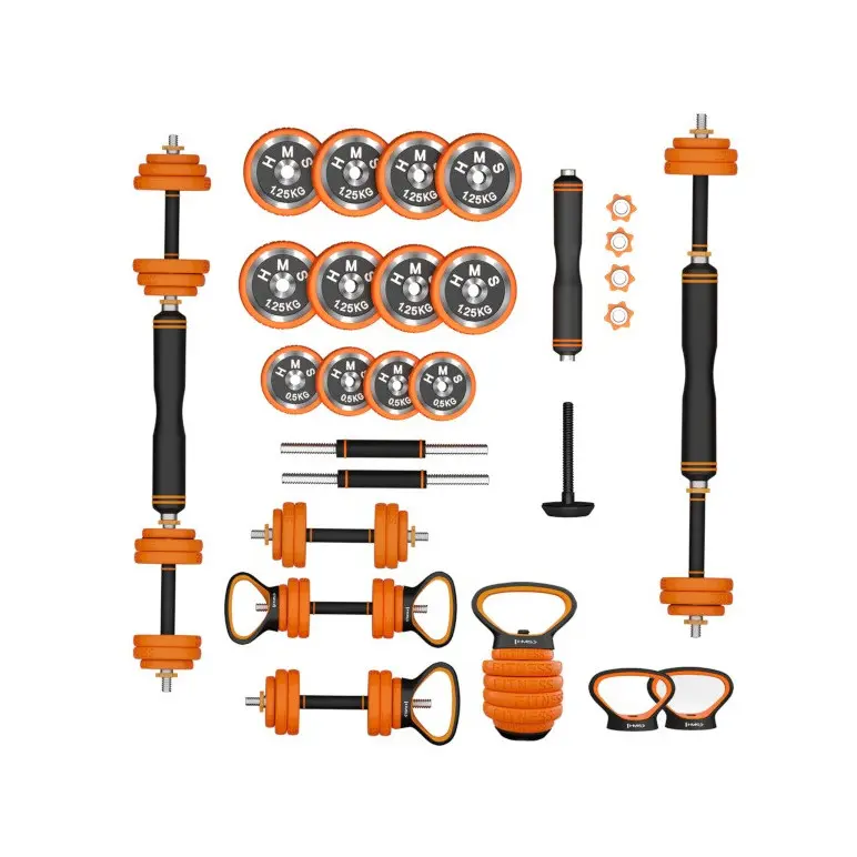 ensemble haltérophilie 15 kg