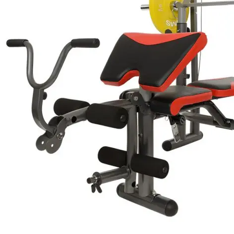 Banc de musculation multifonction home gym avec poulie haute - vue 5