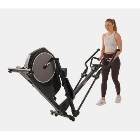 Vélo elliptique avec roues de déplacement - vue 15