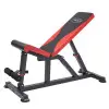 Banc de musculation home gym réglable avec rouleau de blocage pour abdominaux