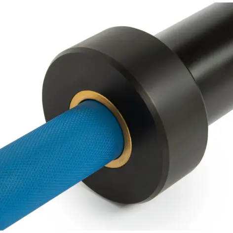 Pack 125 kg de poids avec barre de musculation olympique en céramique - Colliers de serrage intégrés - vue 11