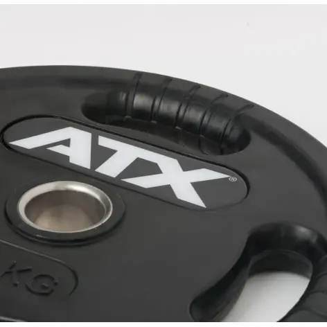 Pack 125 kg de poids avec barre de musculation olympique en céramique - Colliers de serrage intégrés - vue 14