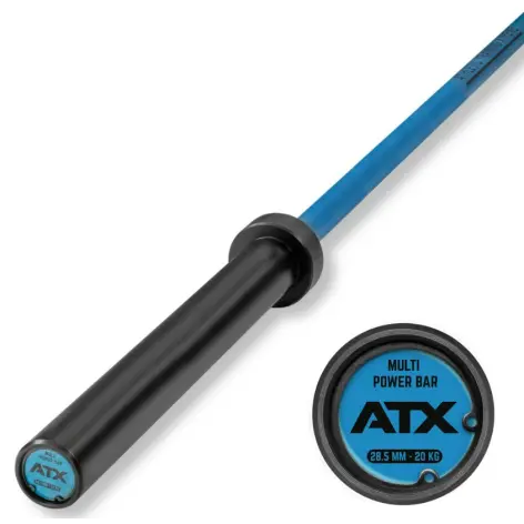 Pack 125 kg de poids avec barre de musculation olympique en céramique - Colliers de serrage intégrés - vue 12