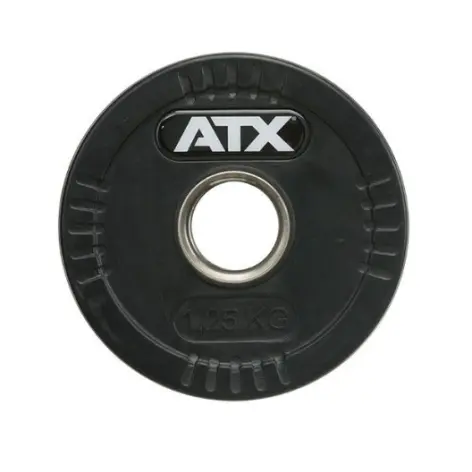 Pack 125 kg de poids avec barre de musculation olympique en céramique - Colliers de serrage intégrés - vue 6