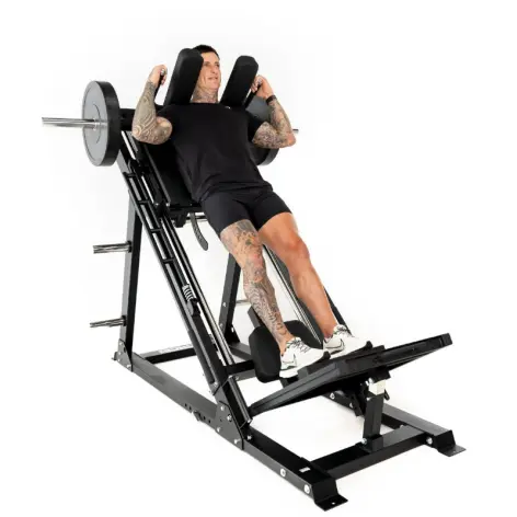 Presse à cuisse et Hack Squat FORCE USA à charges libres - Leg Press - vue 18