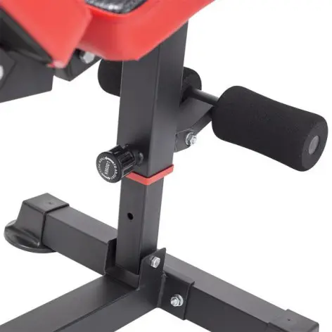 Banc de musculation home gym réglable avec rouleau de blocage pour abdominaux - vue 6