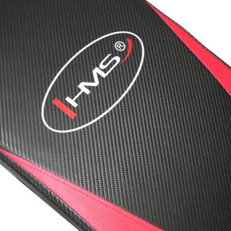 Banc à abdominaux réglable avec paire d'haltère en vinyle pour home gym - vue 6