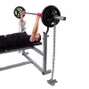 Chaînes d'haltérophilie avec barre 25kg - vue 5