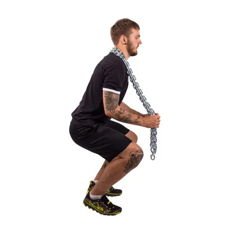 Chaînes d'haltérophilie avec barre 30 kg - vue 7