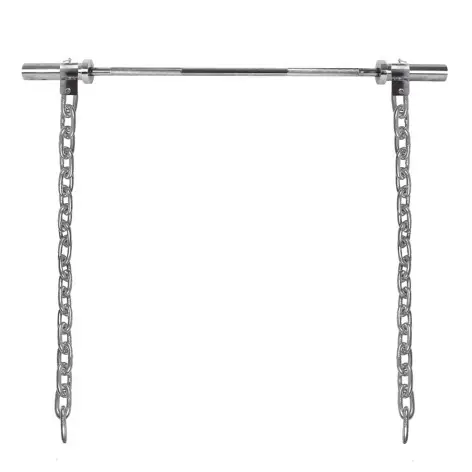 Chaînes d'haltérophilie avec barre 30 kg