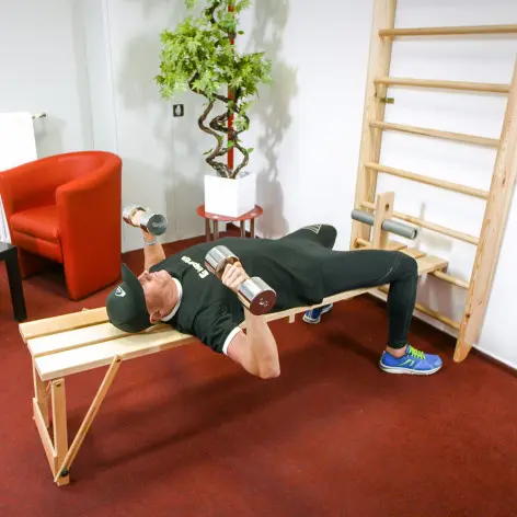 Banc mural en bois polyvalent - vue 5