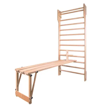 Banc mural en bois polyvalent - vue 12