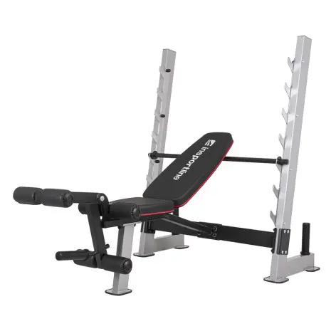 Banc de musculation réglable avec option leg extension - développé couché et incliné - vue 7