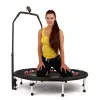 Trampoline de fitness pour homegym avec digitalisation et guidon - capacité de 110 kg - vue 3