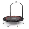 Trampoline de fitness pour homegym avec digitalisation et guidon - capacité de 110 kg - vue 4