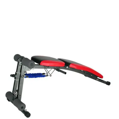 Banc de musculation multi-positions avec accessoires pour home gym - vue 3