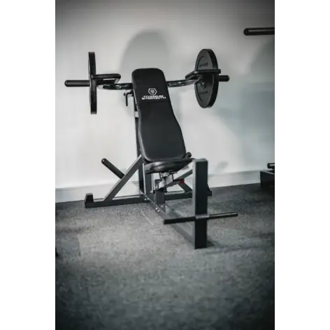 Banc réglable de musculation de -15° à 90°  avec bras de levier inclus - vue 2