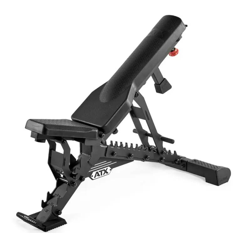 Banc ATX Warrior Slim avec dossier et siège réglables pour home-gym - Capacité de charge 500 kg